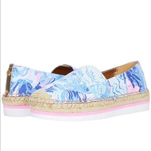 NWT Lilly Pulitzer Marlo espadrille flats